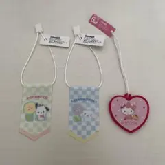 サンリオ　ノベルティ　シナモロール　ハローキティ　ポチャッコ