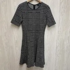 美品 セオリー theory ワンピース 千鳥格子