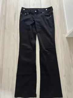 y2k flare denim opium