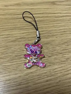 くま 平成女児 平成レトロ ストラップ チャーム