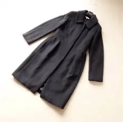 美品 ポールカ ロングコート 38