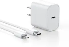 ⭐️未使用⭐️ iPhone 充電器 20W PD USB C ケーブル 2m付