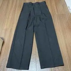 GU メンズ　スラックス　黒　Sサイズ
