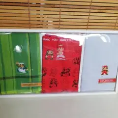 スーパーマリオブラザーズハンカチセット