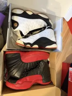 断捨離中Air Jordan 12 & 13 正規品 2足セット（超人気モデル）