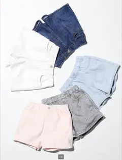 UNIQLO　ユニクロ　GIRL　デニムショートパンツ