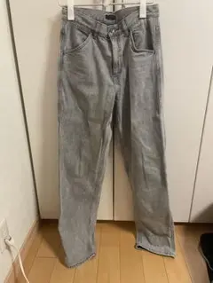 UNIQLO グレー ストレートデニム 28(71cm)