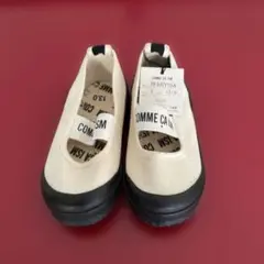 COMME CA ISM スリッポン 13cm アイボリー/ブラック