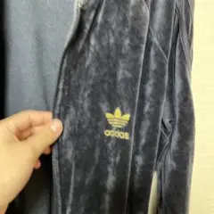 adidas ベロアジャージ セットアップ ネイビー 常田大希