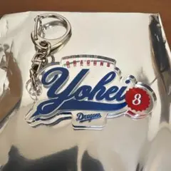 中日ドラゴンズ 大島洋平 8 シークレットネームキーホルダー ②
