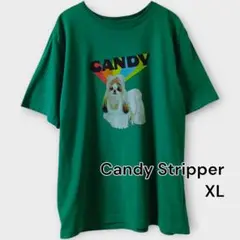 キャンディストリッパー XLシーズー 犬CANDY PUPPY Tシャツ