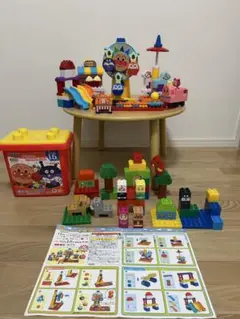 ✨美品✨ BANDAI アンパンマン ブロックラボ 2点セット