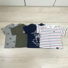 半袖Tシャツ 80 4枚セット売り　男の子
