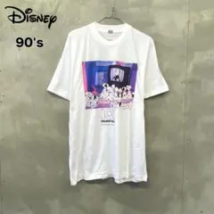 90's Disney 101匹わんちゃん Tシャツ ディズニー キャラT