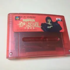 SUPER 伊忍道 スーパーファミコン 赤色