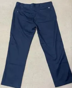 ディッキーズのスリムストレートチノパン（ネイビー)