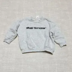 バースデイ　トレーナー　MTV グレー　90