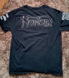 Norton ブラック Tシャツ X-LARGE