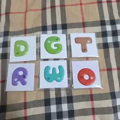 ケアベア　イニシャルシール