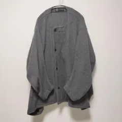 01u10【AW collection】円環ライナー　ウール系 杢グレー