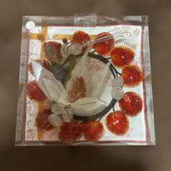 琉球ガラス　クリスマスリース