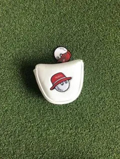 MALBON GOLF マルボン ゴルフ ヘッドカバー マレット型 ホワイト