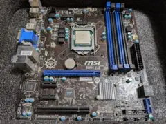 【動作確認済・送料無料】MSI B85M-E45+第4世代CPU