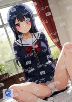 【まとめ買い割引対象】0090　アートポスター　A4サイズ　美女