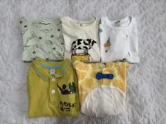 柄Tシャツ 5枚