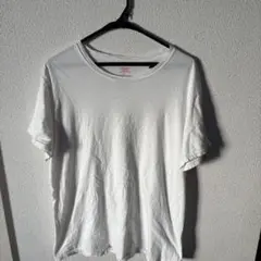 Hanes ホワイト Tシャツ LLサイズ