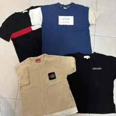 男の子 半袖4枚セット ブランド服 半袖Tシャツ 140cm