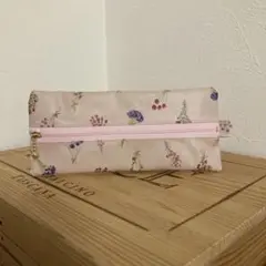 SALE ハンドメイド　スワッグ柄　ラミネートペンポーチ