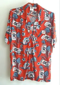 【新品未使用】Pabst Blue Ribbon レーヨンシャツ