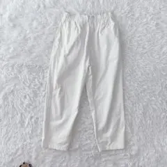 ［Makes Style］パンツ(M)/綿100%✨ホワイト シンプル
