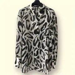 ZARA ザラ　レオパードシースルー　ヒョウ　ダルメシアン