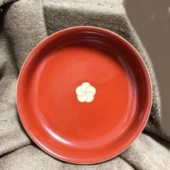 うるし工芸米永　漆器　春秋点心盆　紅葉桜文 うるし工芸米永漆器春秋点心盆紅葉桜文
