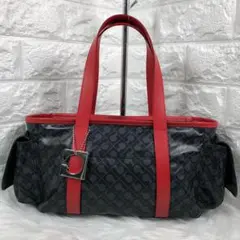 ✨美品✨ GHERARDINI レザー x ソフティ ハンドバッグ