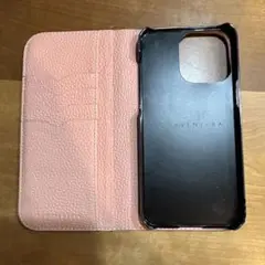 BONAVENTURA iPhone14pro max ケース ピンク ベージュ