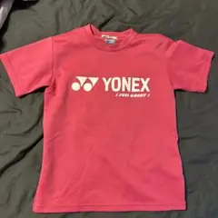 YONEX ピンクシャツ 140