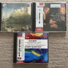 ロンドン　管弦楽曲3CD　メンデルスゾーン交響曲　他、ラフマニノフ　ピアノ協奏曲