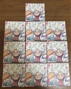 ナツコミ　ONE PIECE ツインステッカー 10枚セット