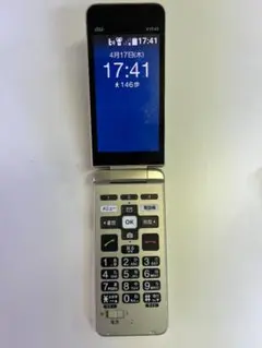 【箱付・充電器付】かんたんケータイ KYF43 | SIMフリー・動作確認済み