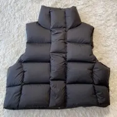entire studios grid vest ダウンベスト ブラック entire studios grid vest ダウンベスト ブラック メンズ