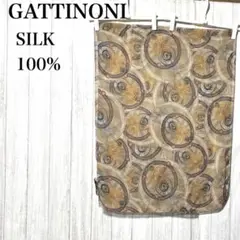 ガッティノーニ スカーフ GATTINONI プラネタリウム シルク バンダナ
