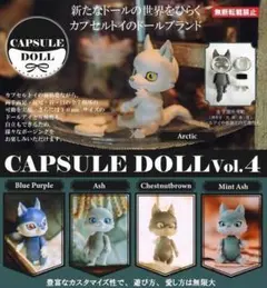 CAPSULE DOLL カプセルドール Vol.4 狼 全5種 ガチャ