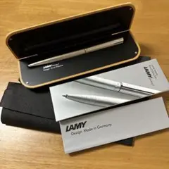 廃盤 LAMY ラミー ダイアログ 2 ボールペン パラジウムコート 木製箱付き