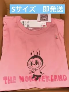 【S】ユニクロ　ポップマート　ザ・モンスターズ　ラブブ　Tシャツ