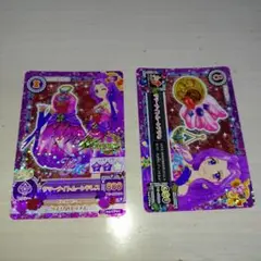 アイカツカード　ラブムーンライズ　サマーナイトムーンドレス　神崎美月サイン入り