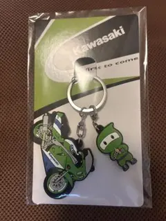 Kawasaki チャーム付きラバーキーホルダー ZXR750