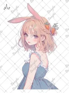 ℳ.オリジナル 人物ステッカー 7月新作 3-172